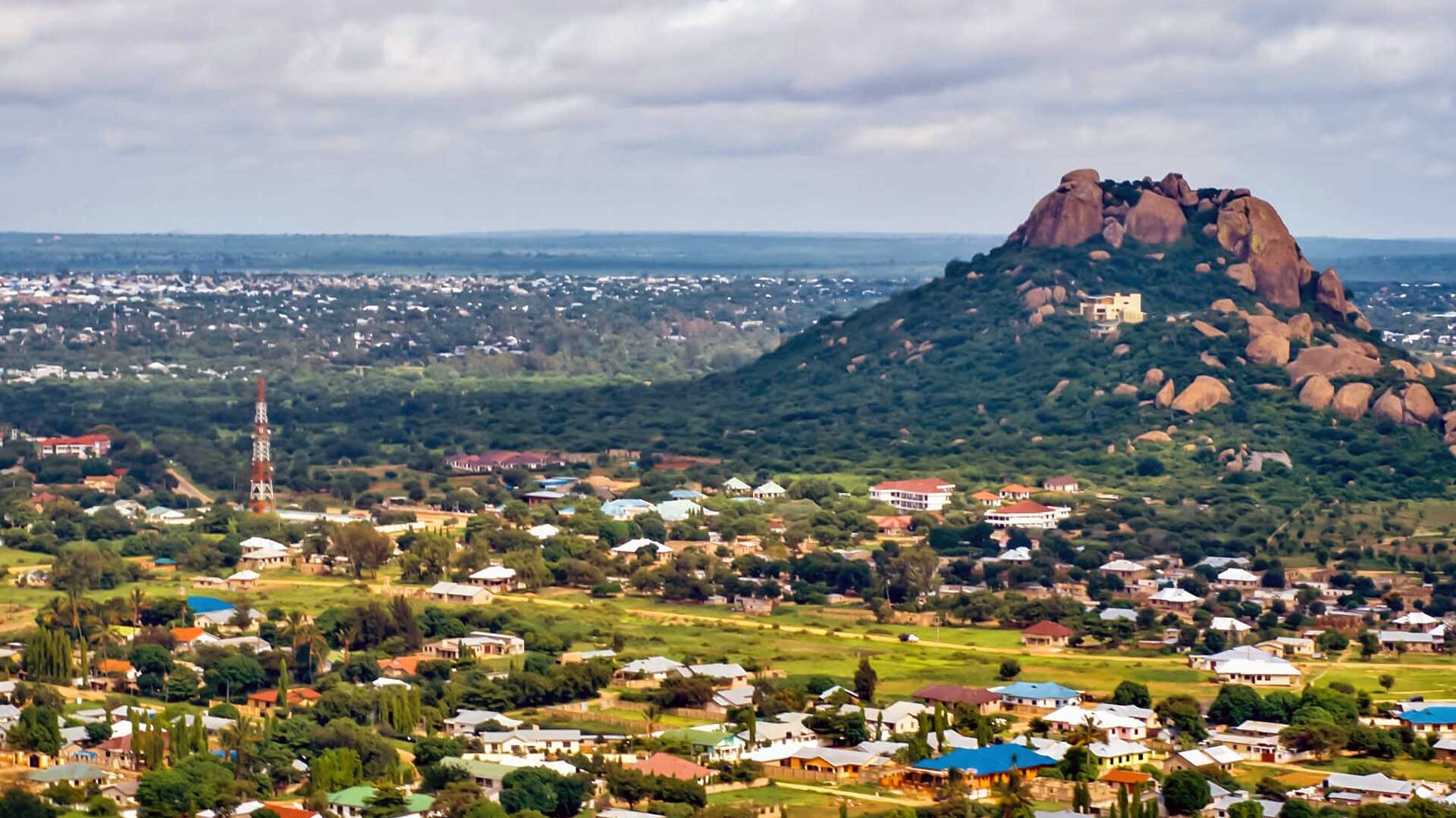 Dodoma travel scene in Tanzania