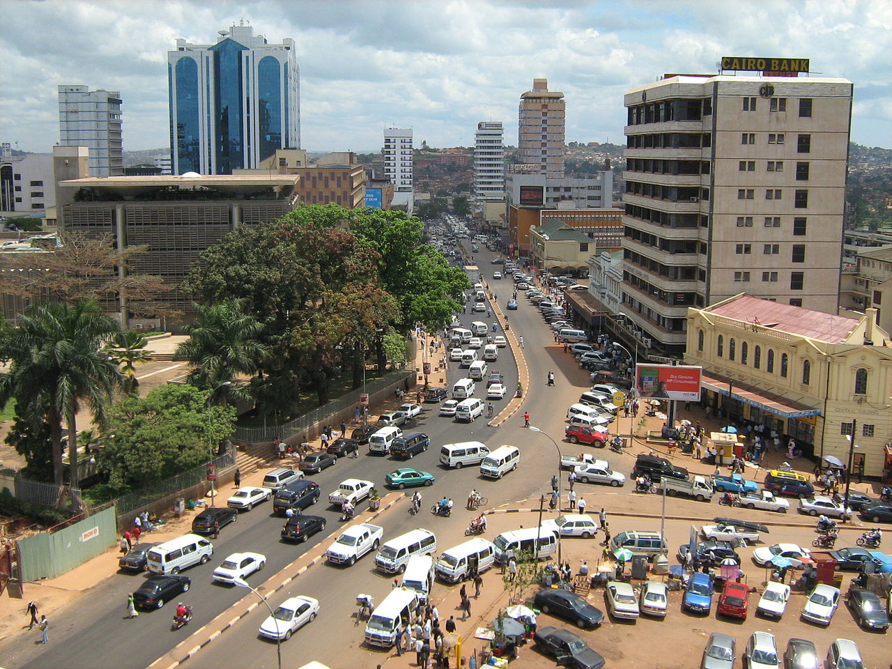 Kampala city with urban views, culture, and a lively Uganda travel atmosphere