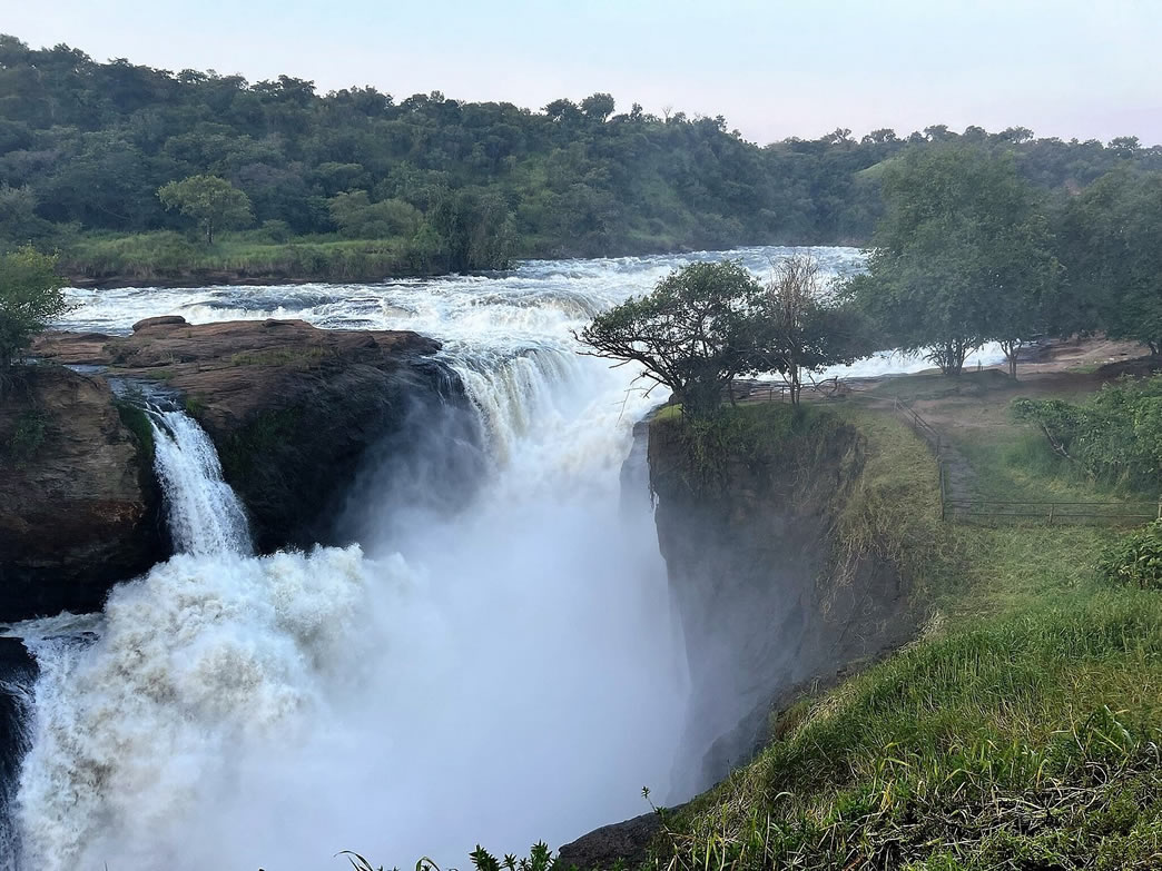 Murchison Falls National Park with Nile scenery, safari landscapes, and waterfall views