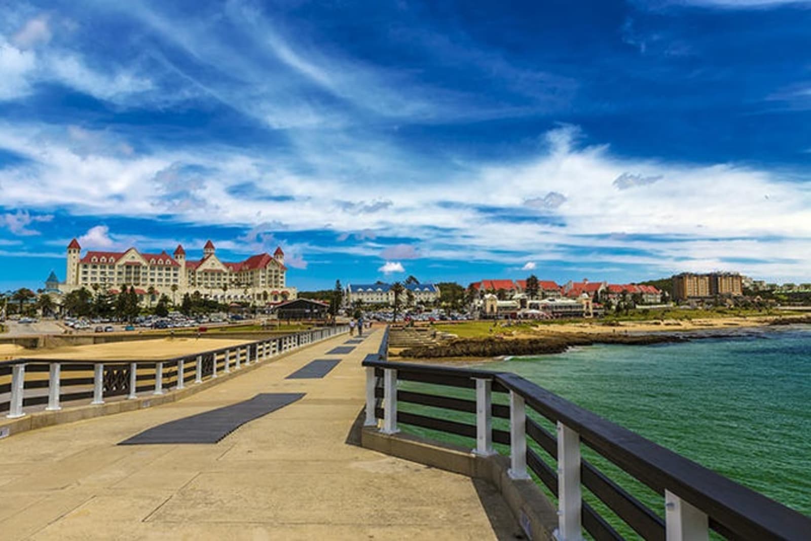 Port Elizabeth coastal travel scene with beaches and ocean views